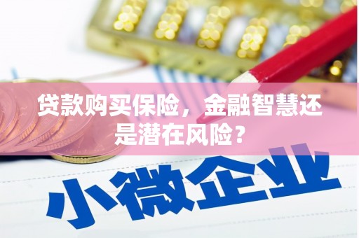 江西贷款购买保险，金融智慧还是潜在风险？