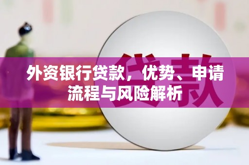 江西外资银行贷款，优势、申请流程与风险解析