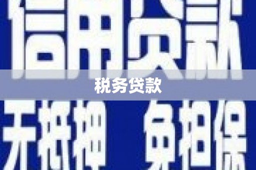 江西税务贷款