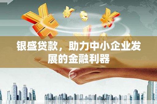 江西银盛贷款，助力中小企业发展的金融利器