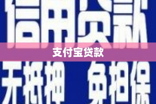 江西支付宝贷款