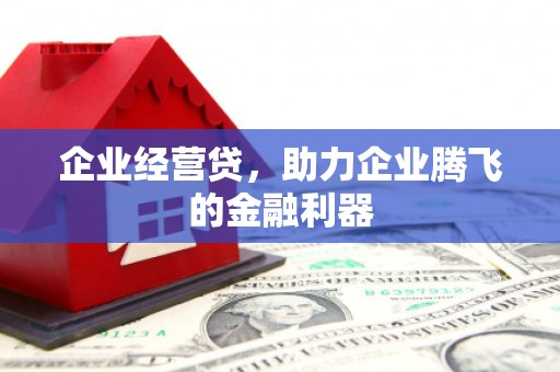 江西企业经营贷，助力企业腾飞的金融利器