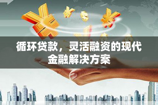 江西循环贷款，灵活融资的现代金融解决方案