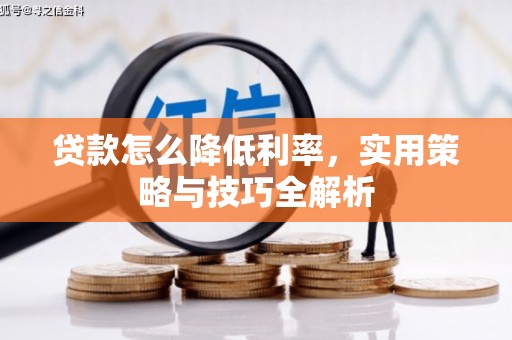 江西贷款怎么降低利率，实用策略与技巧全解析