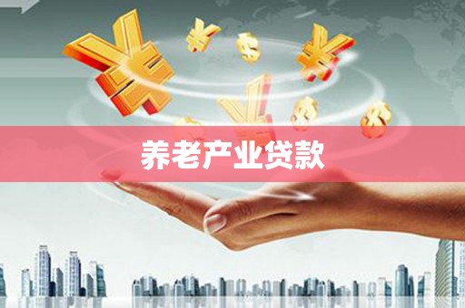 江西养老产业贷款