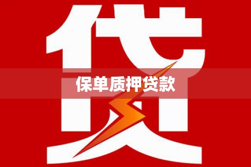 江西保单质押贷款