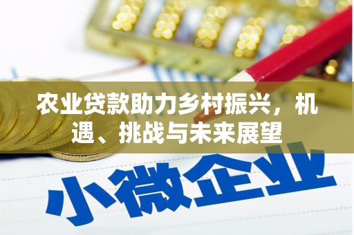 江西农业贷款助力乡村振兴，机遇、挑战与未来展望