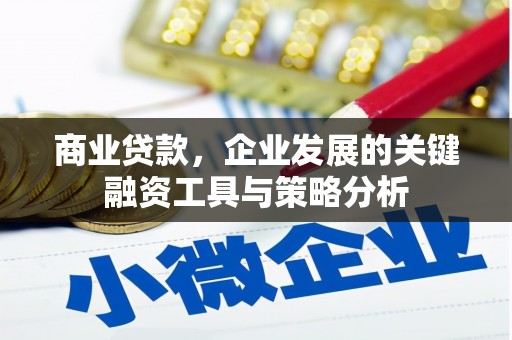 江西商业贷款，企业发展的关键融资工具与策略分析