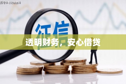 江西透明财务，安心借贷
