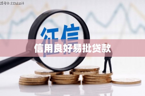 江西信用良好易批贷款