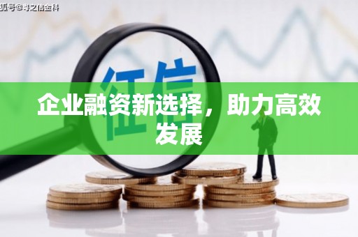 江西企业融资新选择，助力高效发展